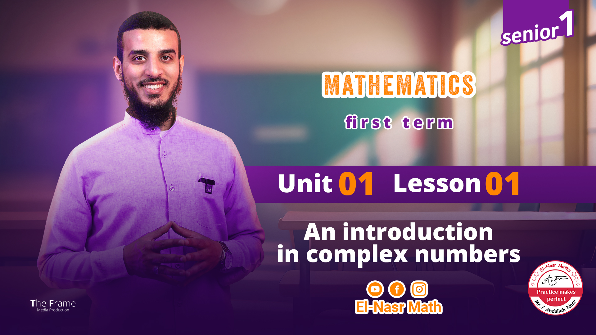 lesson 1 - An introduction in complex numbers - unit 1 - Algebra